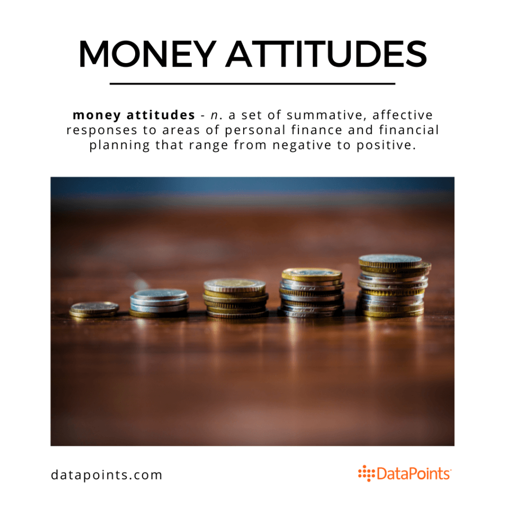 What are money attitudes?